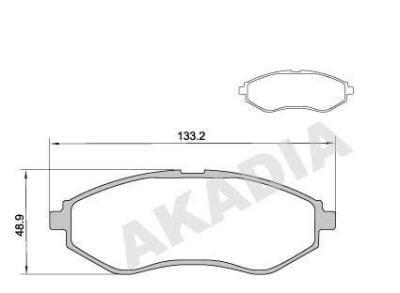 Колодки chevrolet aveo 05 в Перми